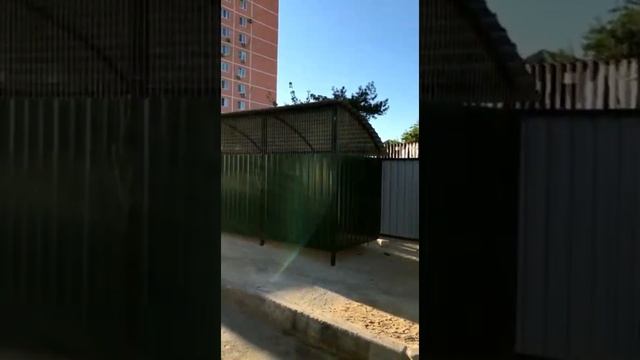 Площадка под мусорные контейнеры. установлена в г Краснодар. смотреть онлайн