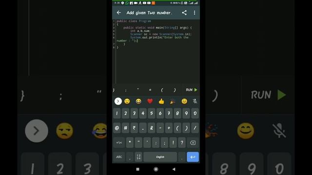 Add two number using java| coding practice | coding on solo learn| core java tutorial смотреть онлайн