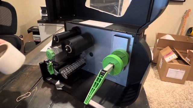 SAFECAT VIN Printer Ribbon and Label Installation смотреть онлайн