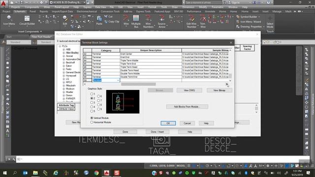 AutoCAD Electrical, How to build PLC Modules смотреть онлайн