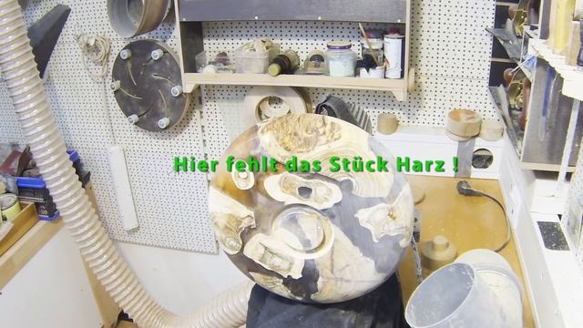 022 Schale aus Aststücken und Kunstharz смотреть онлайн