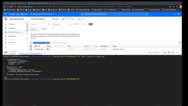 Google Cloud Platform: Google Kubernetes Engine GKE with Cloud Build смотреть онлайн