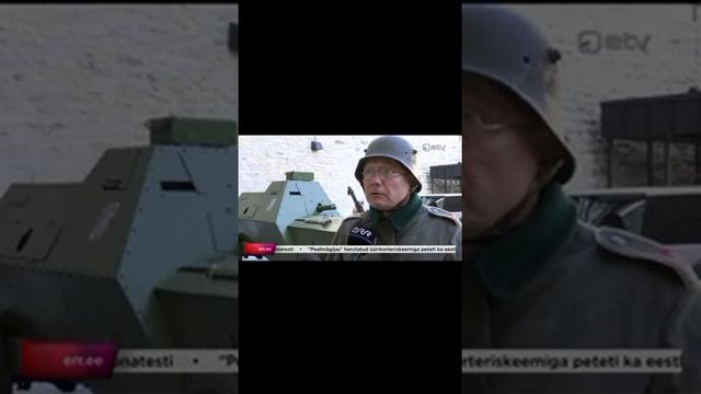 Хаапсалу.Эстония.Реплики Руссо-Балт броневика дебют! смотреть онлайн