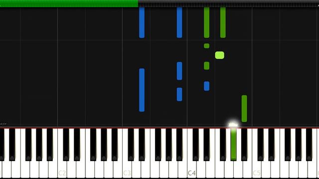 Evanescence - Lithium [Piano Tutorial] (Synthesia) смотреть онлайн