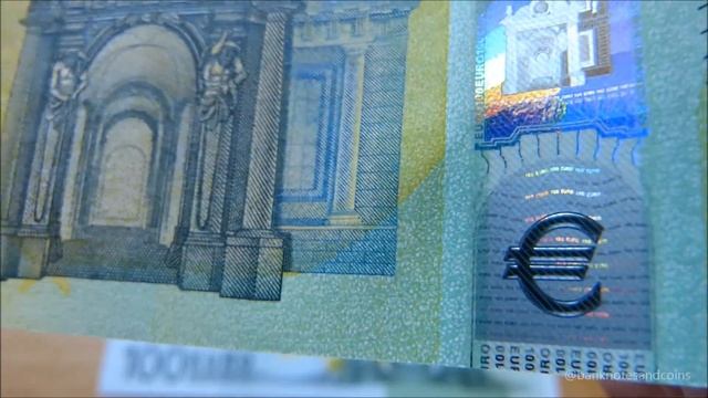 In-depth review of the NEW 100 EURO banknote! смотреть онлайн