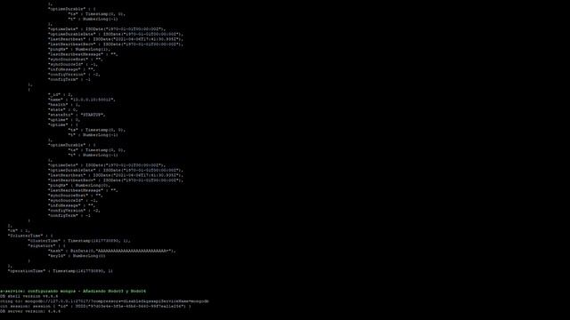 Ejercicio de Mongo sharding смотреть онлайн