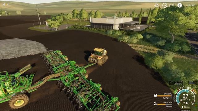 FS 19 карта Bucks county, Pa часть 46 засеиваем Мега поле! смотреть онлайн