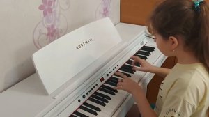 41. Этюд Е. Гнесина. (1 класс, фортепиано) .