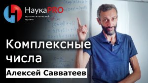Комплексные числа: коротко и понятно – Алексей Савватеев | Лекции по математике | Научпоп