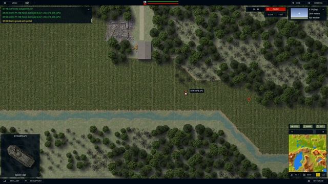 Armored Brigade - Campaign Pyhta - 3 - Recon смотреть онлайн