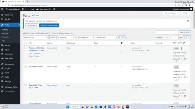 What is Pillar Content in Wordpress | Wordpress for beginners Full Course in HINDI смотреть онлайн