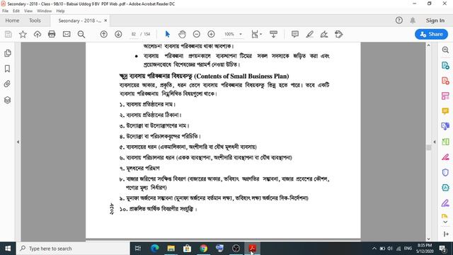 Class-10(BM), Sub.- Business Entrepreneurship, Chapter-6, Date-13/5/20