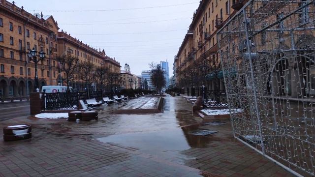 Walk in April. Прогулка в апреле. Минск смотреть онлайн