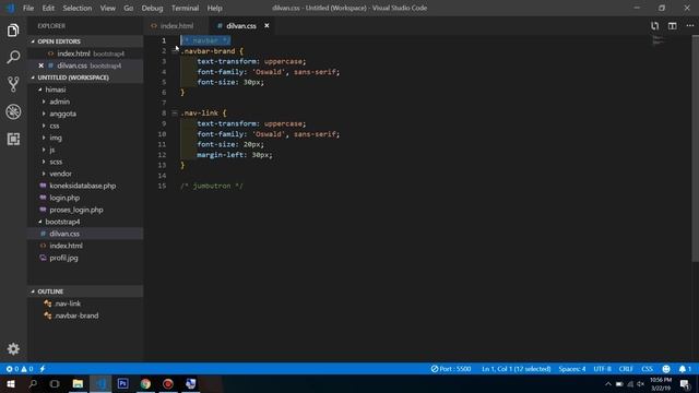 Belajar Bootstrap 4 Part 2 (Jumbotron) смотреть онлайн
