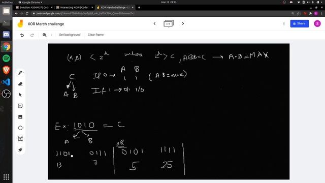Interesting XOR (IRSTXOR) | March Long Challenge 2021 смотреть онлайн