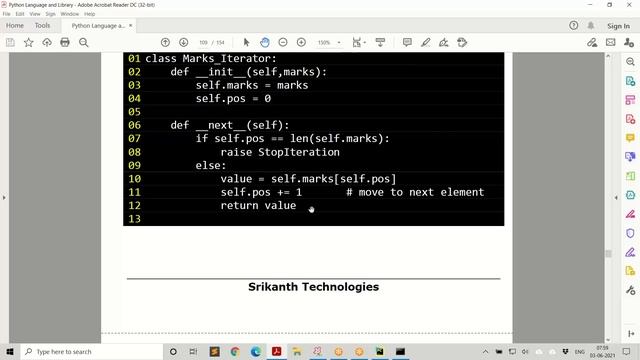Iterators in Python смотреть онлайн