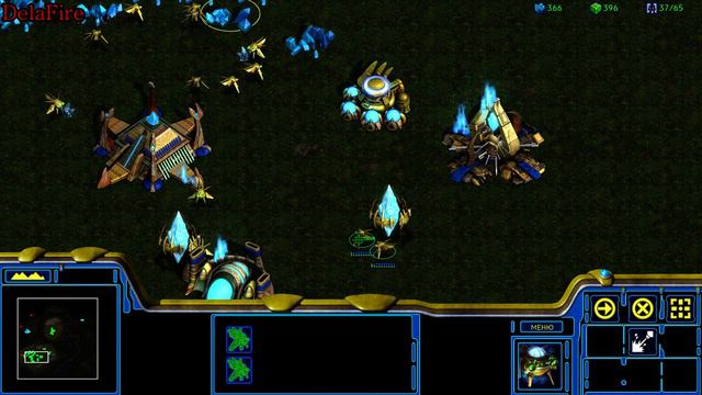 Starcraft Remastered - Кампания Протосов 1 миссия: Первый Удар смотреть онлайн