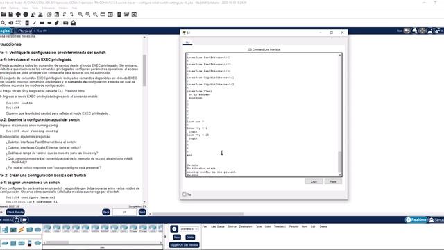 2.5.5-packet-tracer---configure-initial-switch-settings_es-XL - Parte 1 смотреть онлайн