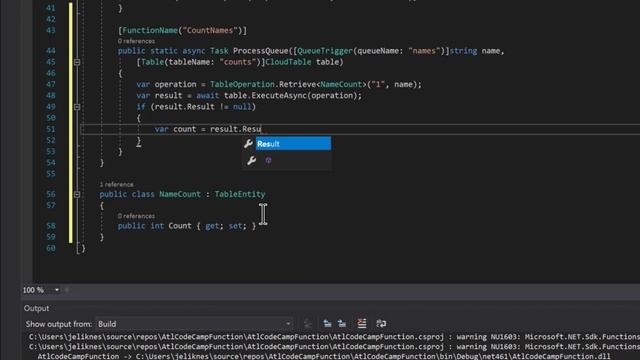 Functions Demo Part 3: Queue Trigger and Table Storage смотреть онлайн