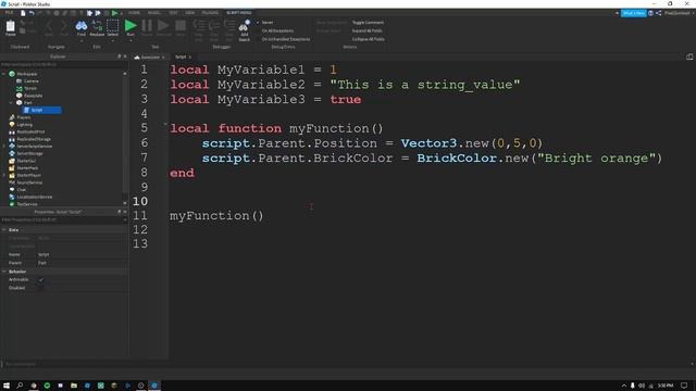 [ROBLOX] - How To Script - Episode 2 - Functions & Variables смотреть онлайн