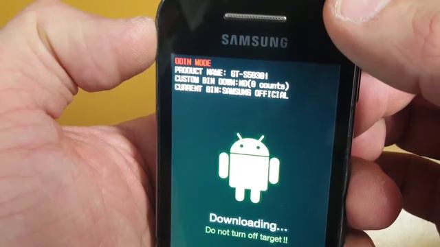 How to Galaxy ACE S5830 odin mode смотреть онлайн