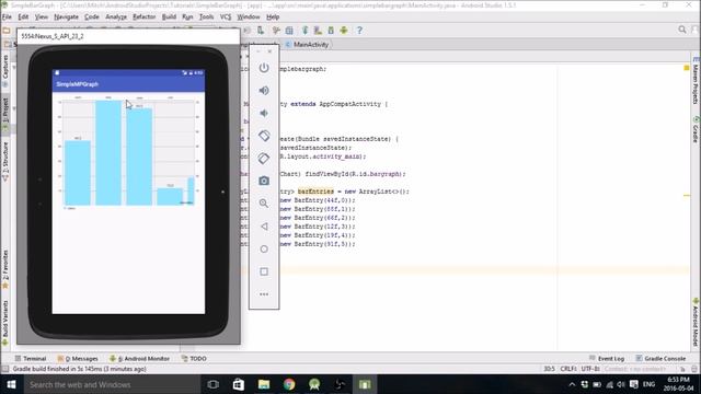 Creating a Simple Bar Graph for your Android Application (part 1/2) смотреть онлайн