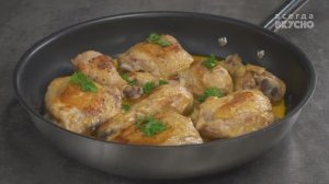 Восхитительная КУРИЦА В СЛИВОЧНО-ЧЕСНОЧНОМ СОУСЕ. Рецепт от Всегда Вкусно!