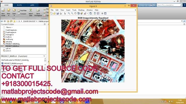 Matlab projects for Remote Sensing Image Fusion Based on Adaptive IHS & multiscale guided filter смотреть онлайн