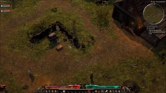 Diablo 2 In Grim Dawn! Reign of Terror Mod - Act 1 Part 2: Choosing the Necromancer path смотреть онлайн