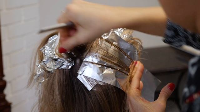 Мелирование крем-краской без тонирования смотреть онлайн