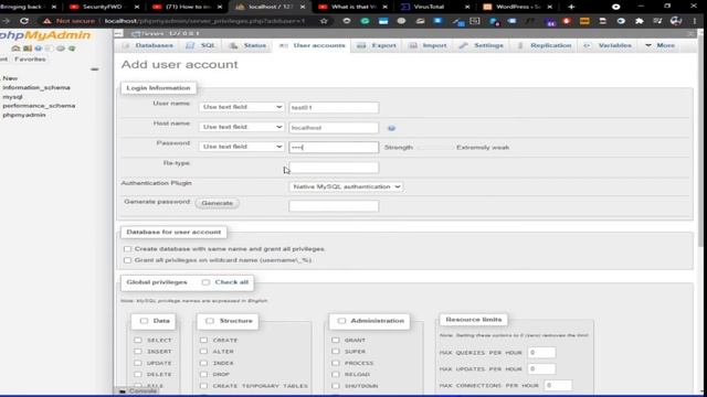 How To Add Or Remove Users on PhpMyAdmin in Bangla смотреть онлайн