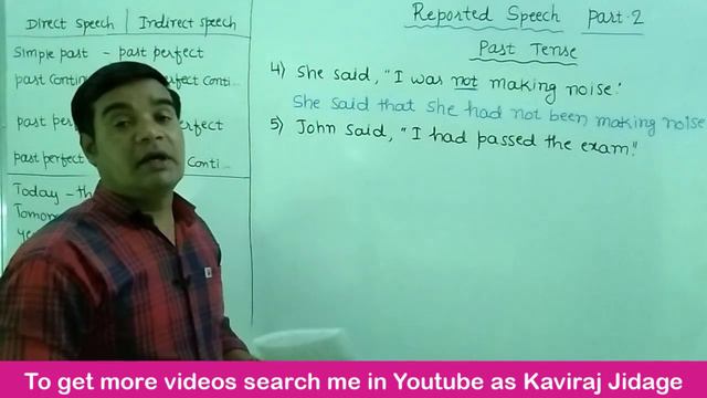 Reported Speech Part 2 | Direct and Indirect Speech | English Grammar смотреть онлайн