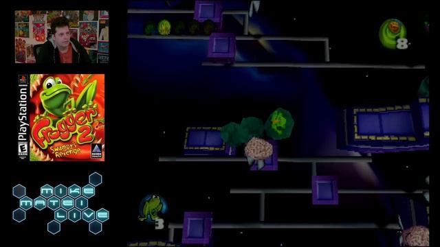 Frogger 2: Swampy's Revenge (PS1) Mike Matei Live смотреть онлайн