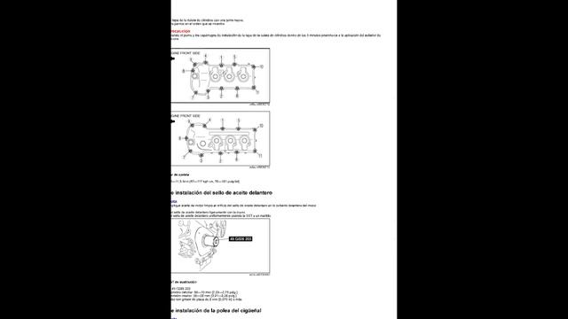 Ford Motor Cyclone MZI 3.7 - Manual de Taller / Manual de Reparacion смотреть онлайн
