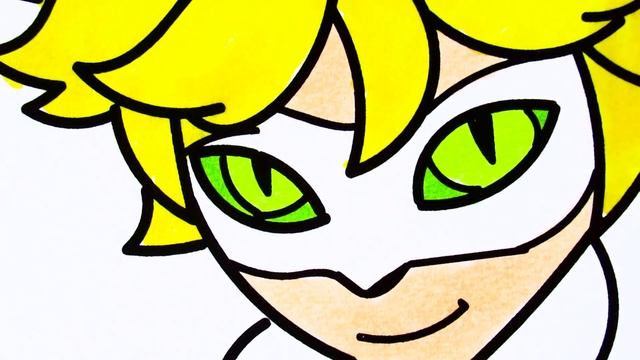 Miraculous Ladybug Coloring Pages | How to Draw and Color Ladybug and Cat Noir Coloring Book смотреть онлайн