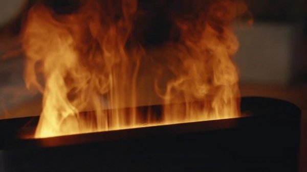 2023 Flame Aroma Diffuser Air Humidifier Ultrasonic Mist Maker Fogger Led Essential Oil Fire Difuso