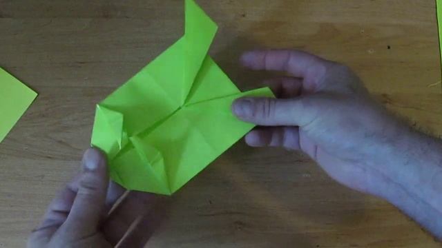 Как сделать Динозавр из бумаги оригами 3. Бумажный динозавр. Paper dinosaur origami смотреть онлайн