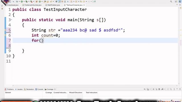 How to count invalid character from string || Java || count invalid character from string ||Fox Tec смотреть онлайн