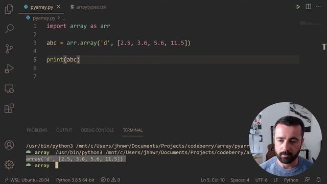 Python Array (tömb) – Python tutorial magyar felirattal – CodeBerry Programozóiskola смотреть онлайн