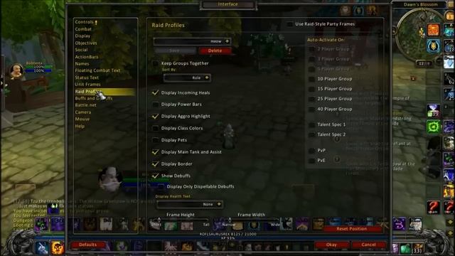 Default UI Basics: Hiding the party/raid frames without an addon or script. смотреть онлайн