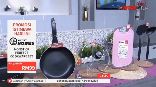 LITTLE HOMES 3 IN 1 NONSTICK COOKWARE S8 | TV9 | P5711 / 8 APRIL 2020 смотреть онлайн