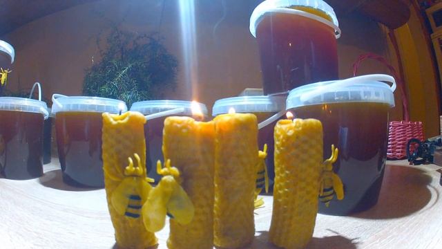 Трещащая свечка из пчелиного воска и почему она трещит. смотреть онлайн