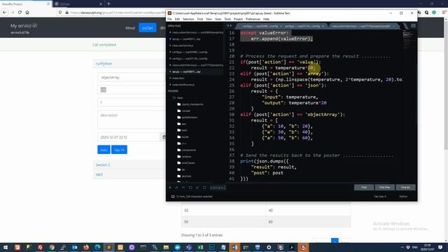 DataSculpt: 2. Interfacing with server-side python script смотреть онлайн