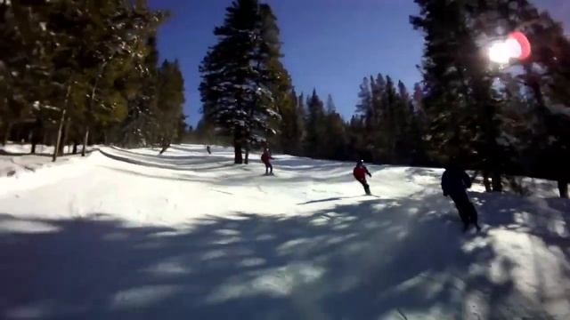 Канада(часть.20.5)Горнолыжный курорт Calabogie Peaks в Калабогии_January 6, 2016 смотреть онлайн