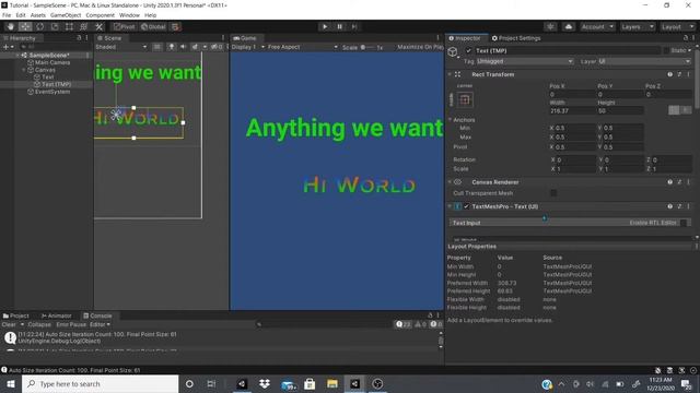Unity Text VS Text Mesh Pro (TMP) Everything You Need To Know!! -- Tutorial