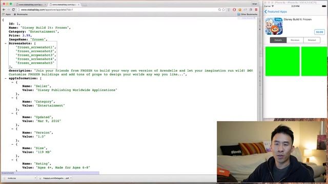 Swift: AppStore - REST JSON Fetching App Details (Ep 5) смотреть онлайн
