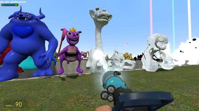 SPARTAN KICKING GARTEN OF BANBAN 4 FAMILY INTO THE ENDLESS PIT In Garry's Mod! смотреть онлайн