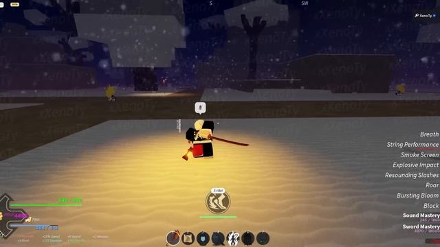 Noob To Sound Hashira TENGEN UZUI In Project Slayers Update 1.5 (Roblox)
