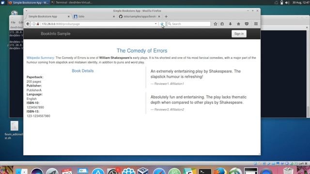 Running Istio on Docker with Consul смотреть онлайн
