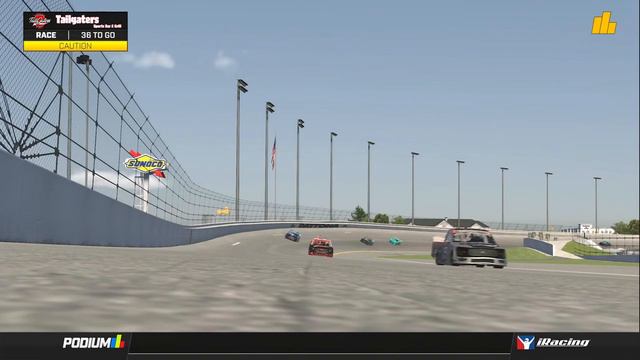 Season 2 Race 1 | Daytona 2008 | Rolling Thunder Truck Series | iRacing смотреть онлайн